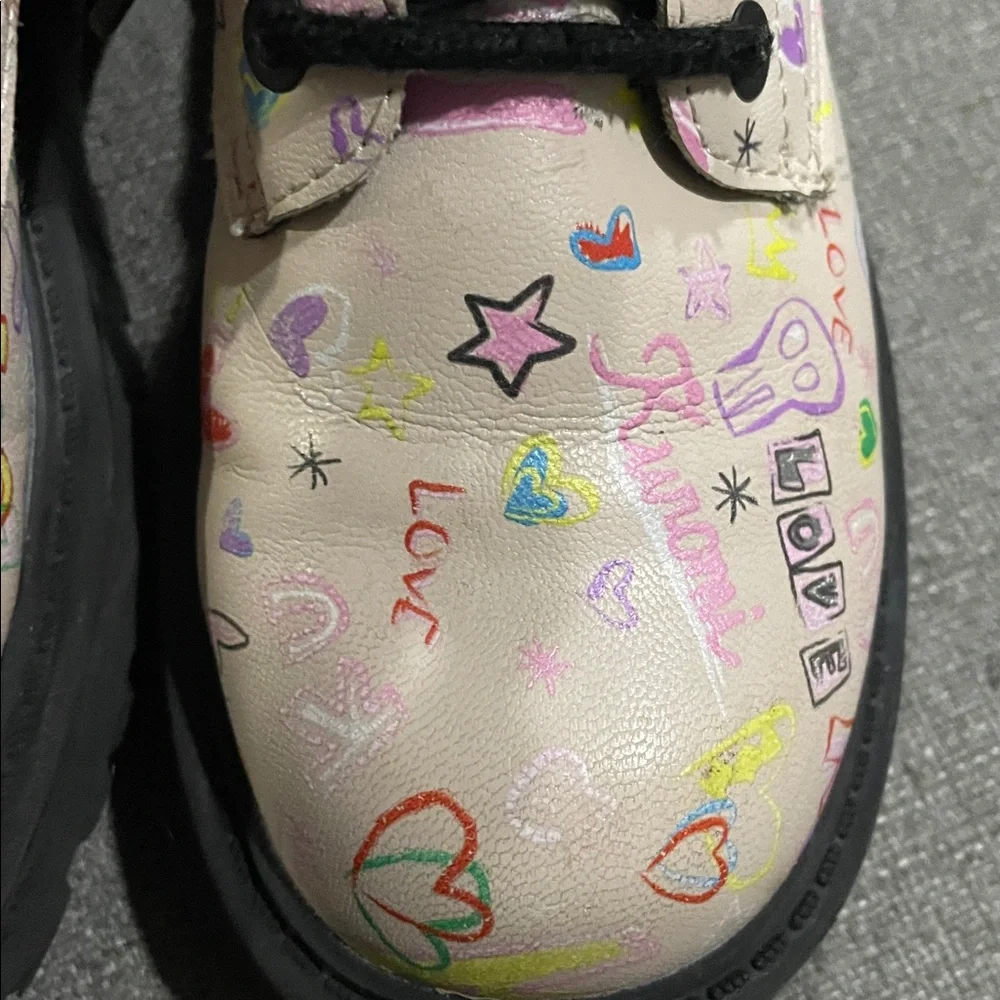 Sanrio Zara Black and Pink Character Boots kuromi
